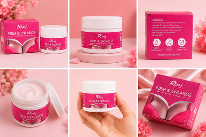 Rivaj Firm & Enlarge Breast Cream – 50g | Skin Firming & Care